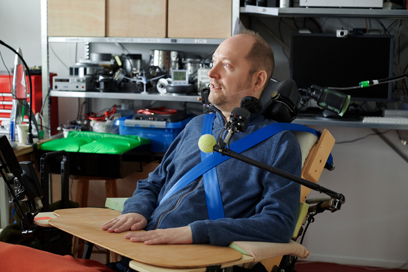 Giesbert Nijhuis utilise les technologies d’AssistiveWare.