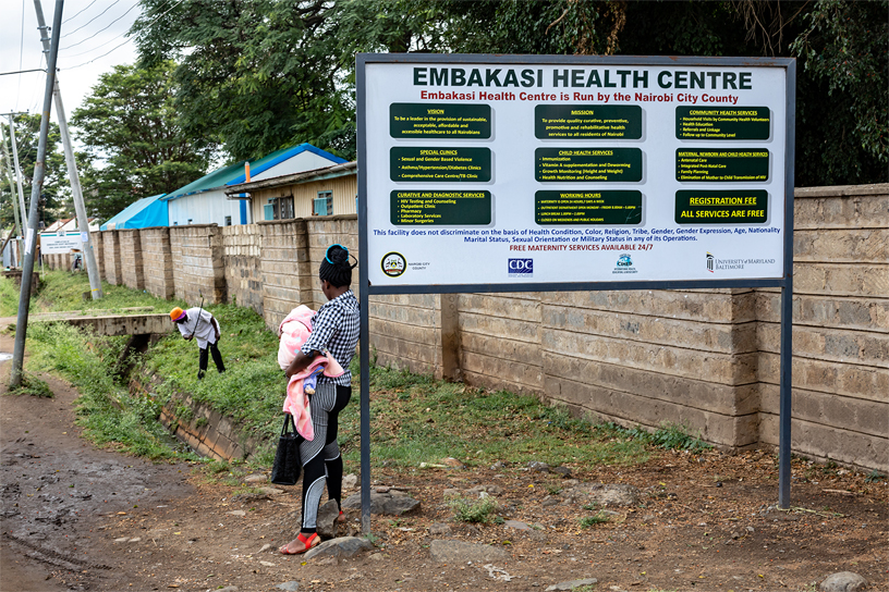 Centre de soins de santé d’Embakasi.