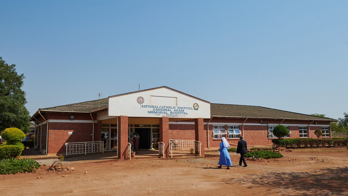 Cardinal Adam Memorial Hospital i Lusaka, Zambia.