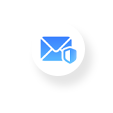 Symbol for funktionen Skjul min e-mailadresse