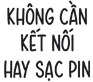 Magic Keyboard Folio không cần ghép nối hay sạc.
